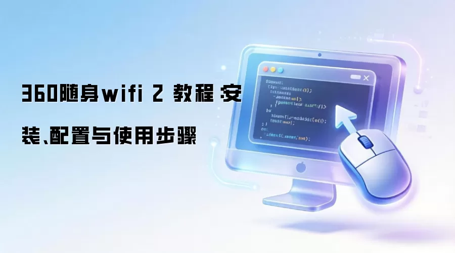 360����wifi 2 �̳̣���װ��������ʹ�ò���