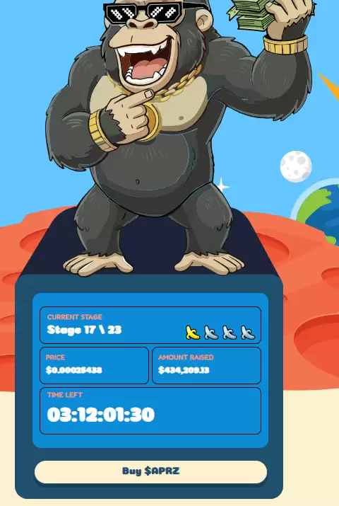 Apemars Ԥ�۹����ߺ�ʱ���յ� APRZ��