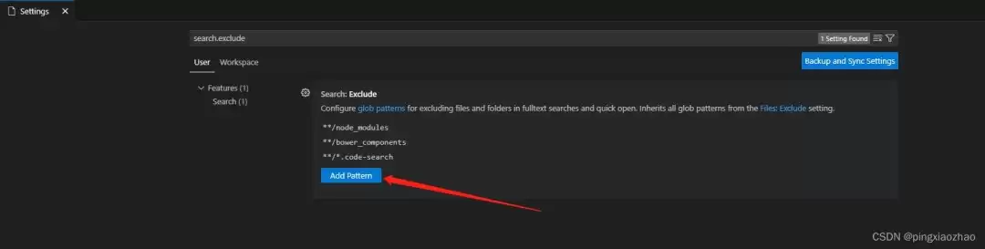 VScodeȫ����������/��ʾ����ָ���ļ����ͼ��ļ��еķ���