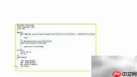C++���������Ա����