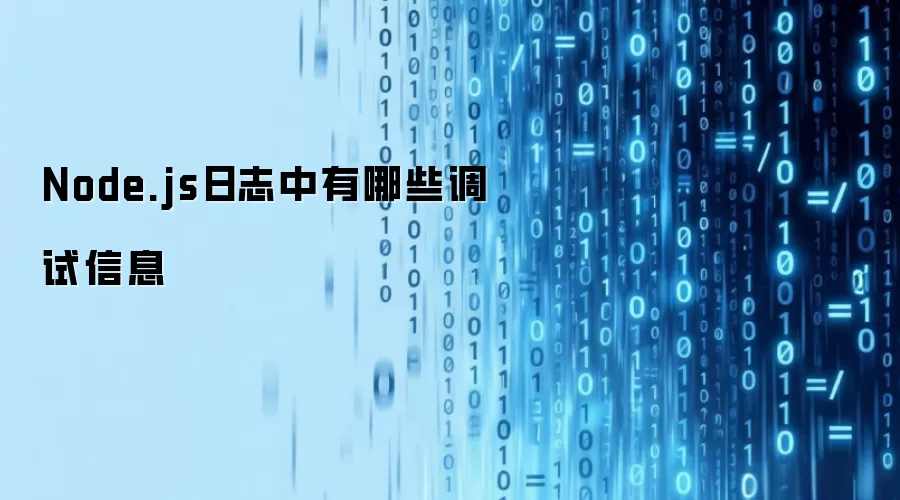 Node.js��־������Щ������Ϣ