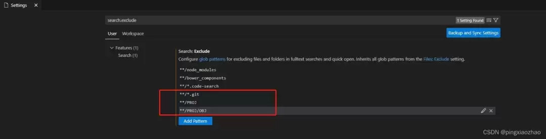 VScodeȫ����������/��ʾ����ָ���ļ����ͼ��ļ��еķ���