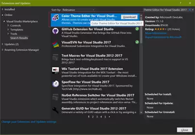 Visual Studio 2017�������͸������ͼ