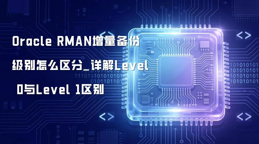 Oracle RMAN�������ݼ�����ô����_���Level 0��Level 1����