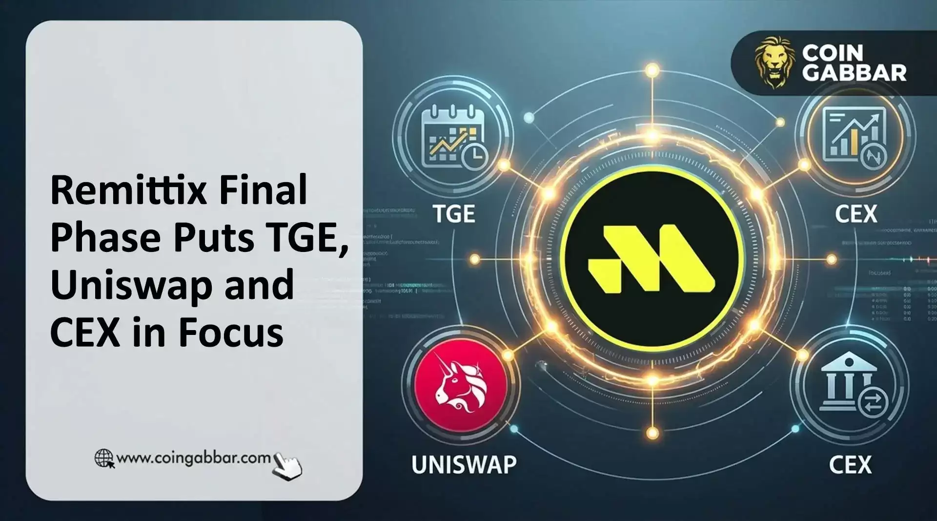 Remittix �ӽ�β����Uniswap �� CEX �ļƻ���������֮��