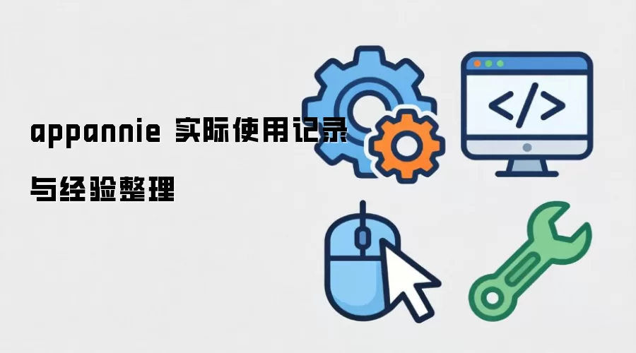 appannie ʵ��ʹ�ü�¼�뾭������