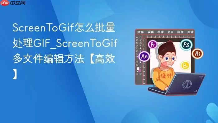 ScreenToGif��ô��������GIF_ScreenToGif���ļ��༭��������Ч��