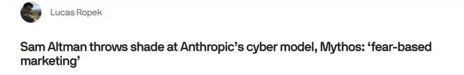 ��ˮս�������¶���������Anthropic��ģ��Mythos�������вֻΪ���߼�