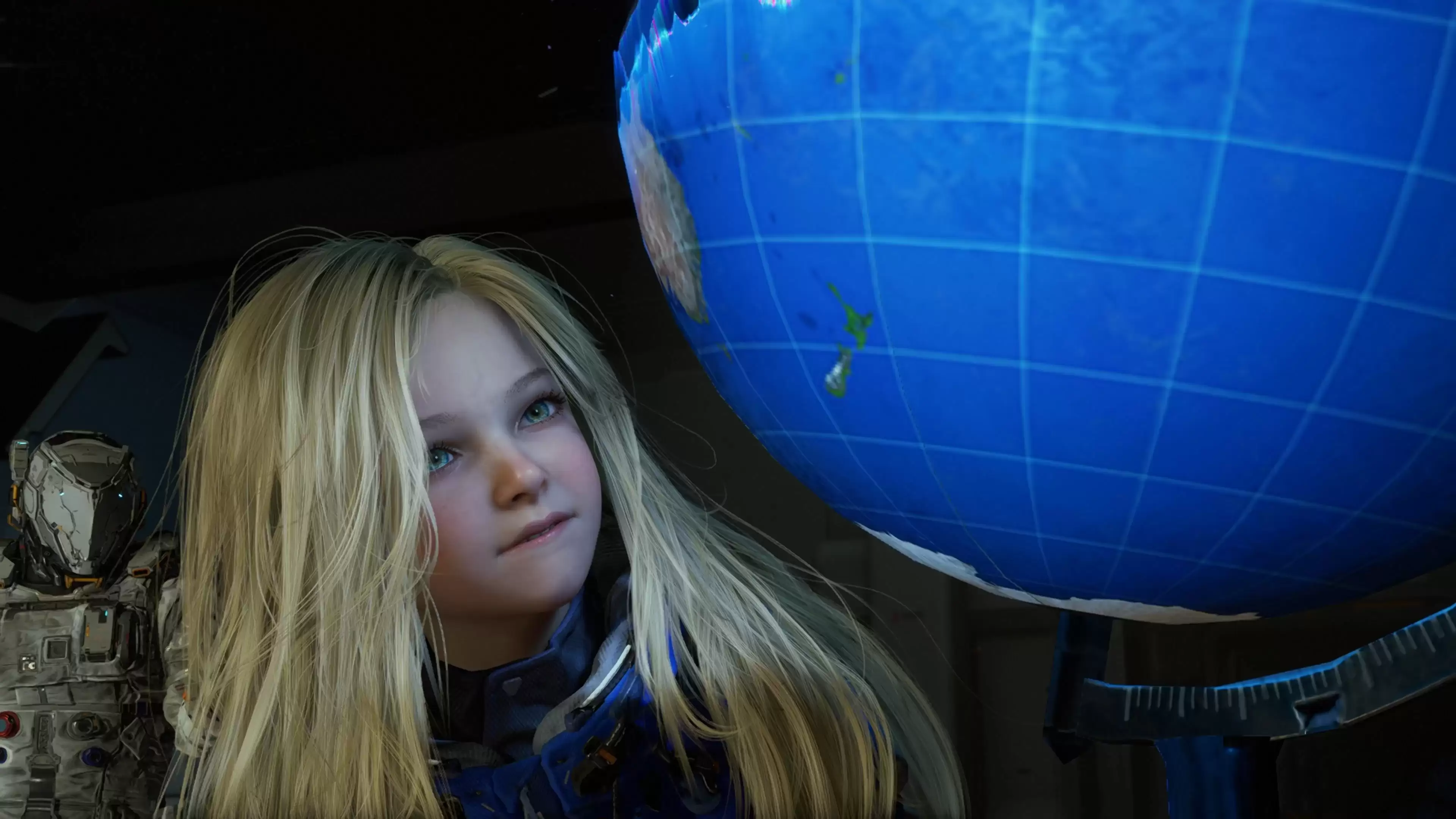 ��Pragmata���е�Ӣ�۸����ǡ�ս������ƻ衷�п���˹�Ķ�����