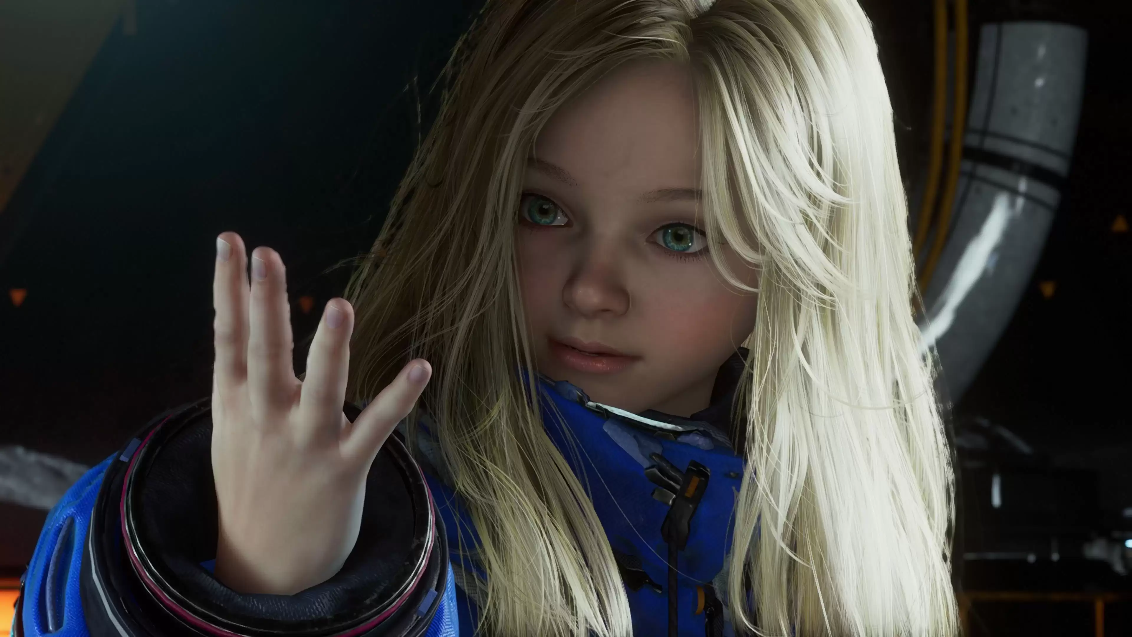 ��Pragmata���е�Ӣ�۸����ǡ�ս������ƻ衷�п���˹�Ķ�����