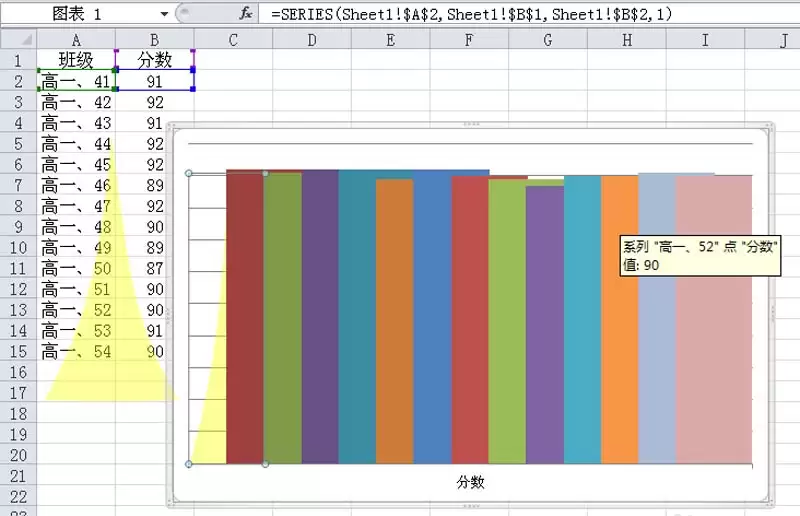 excel������ô���ò�ɫ�Ľ���ͼ��-���ò�ɫ�Ľ���ͼ������ϸ����
