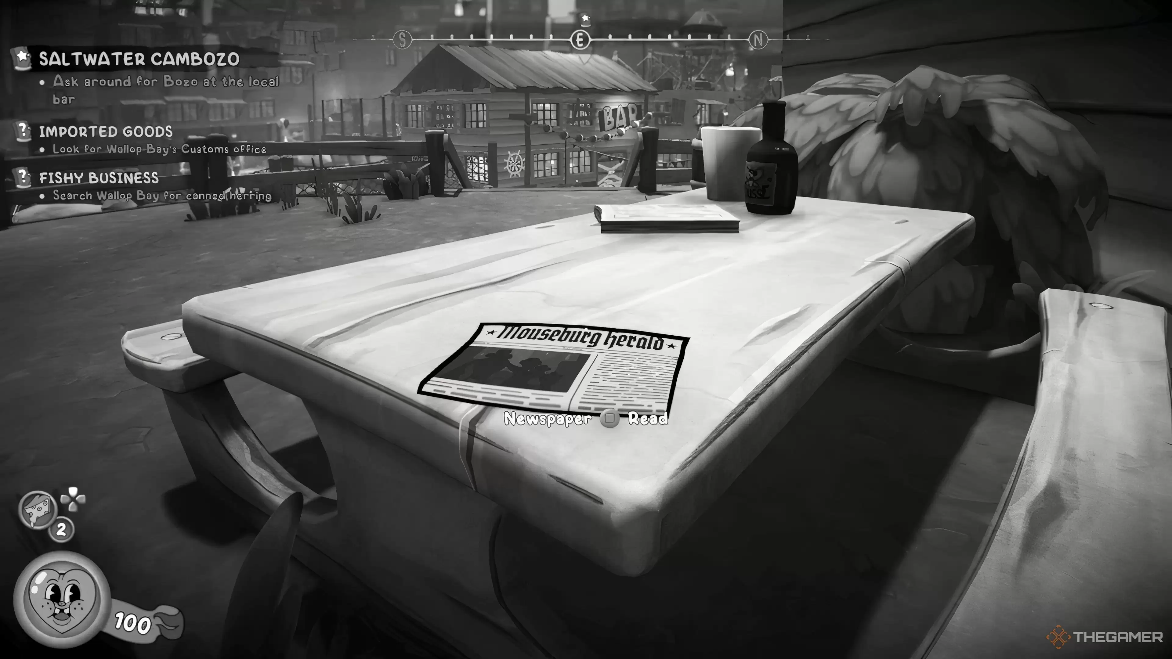 �ڡ�Mouse: P.I. For Hire����Ѱ��ÿһ�ݱ�ֽ��λ��