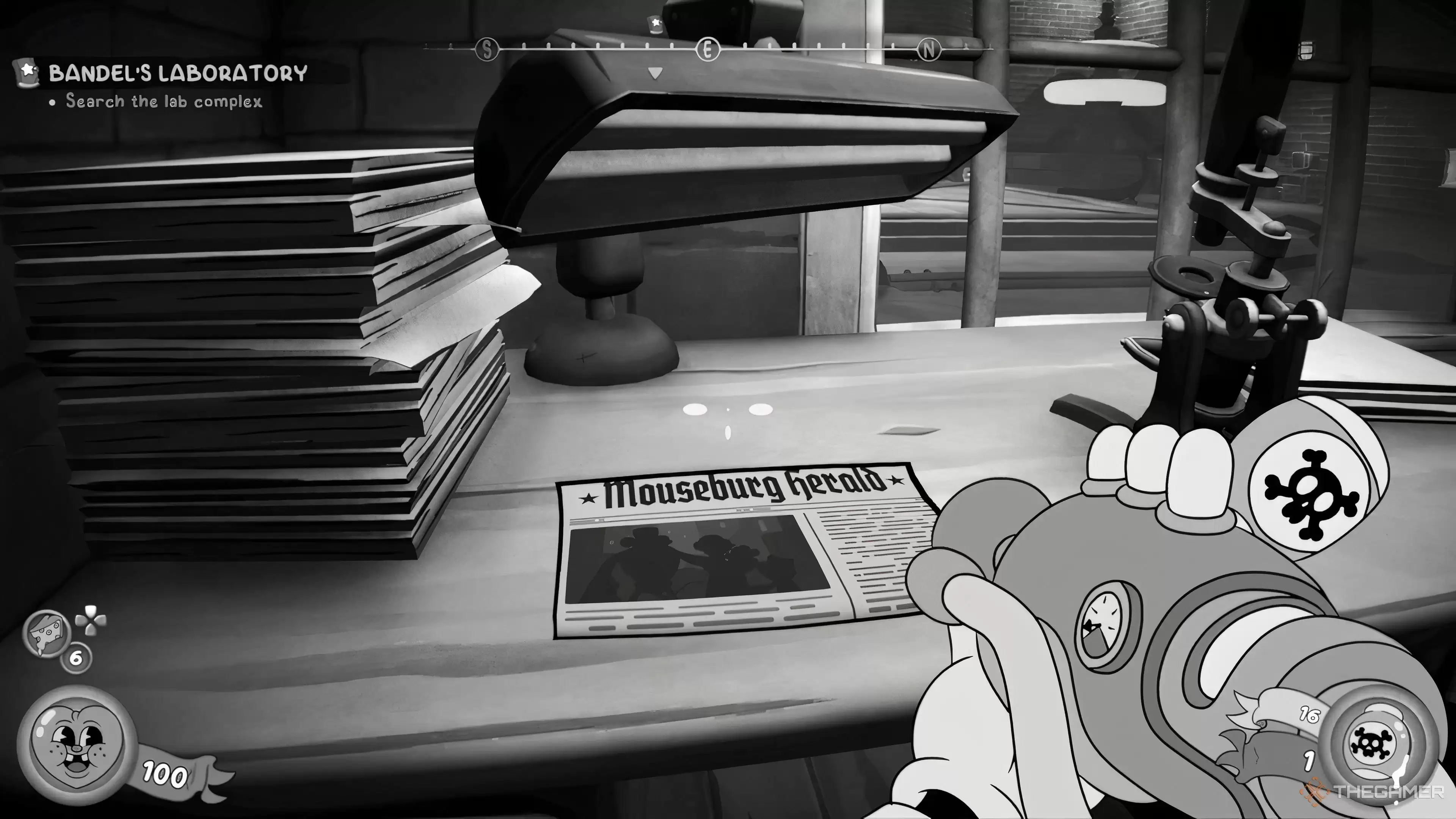 �ڡ�Mouse: P.I. For Hire����Ѱ��ÿһ�ݱ�ֽ��λ��