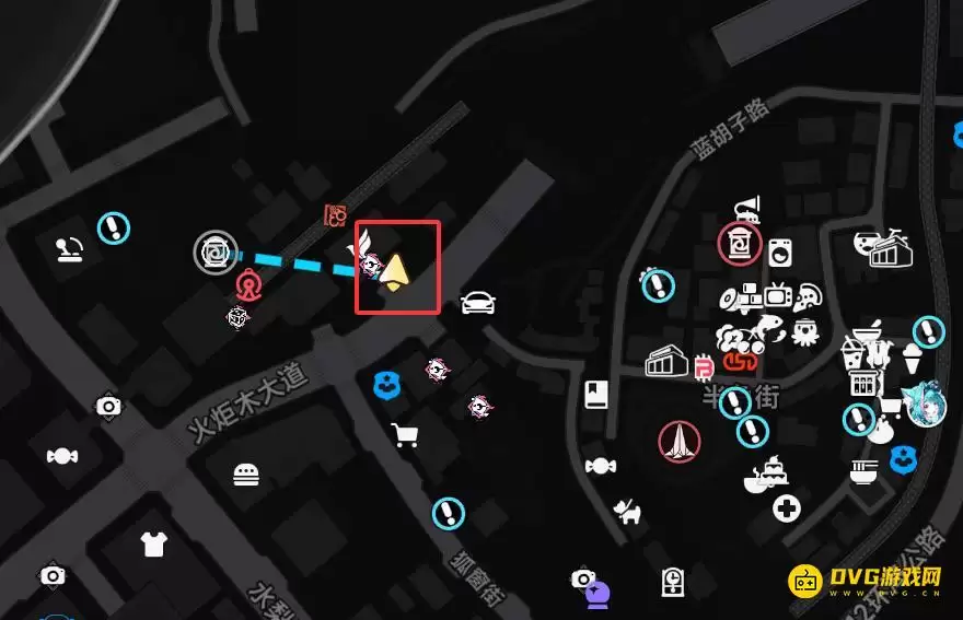 ���컷��˹�����ٵݴ򿨵�������-˹�����ٵ����մ򿨵�λ��ͼ��