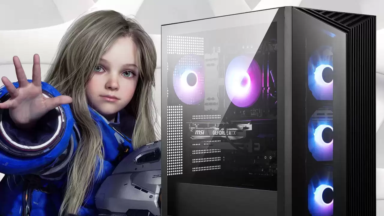 MSI Aegis Z2 RTX 5070 Ti ��Ϸ���������� 1850 ��Ԫ����������Pragmata��һ��