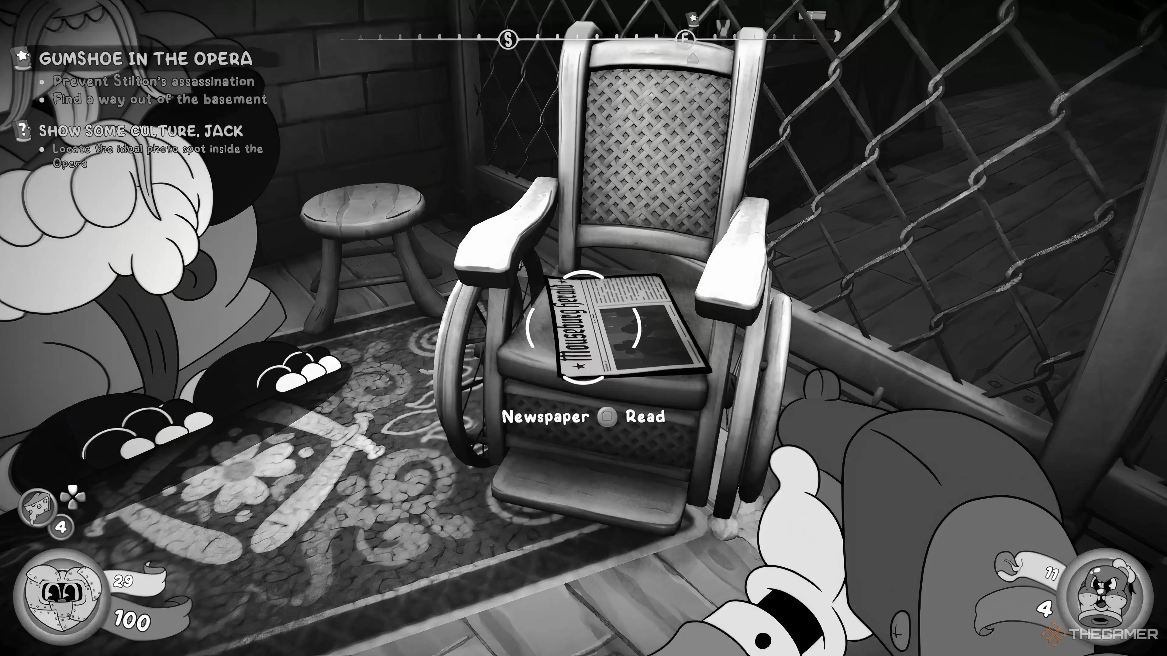 �ڡ�Mouse: P.I. For Hire����Ѱ��ÿһ�ݱ�ֽ��λ��