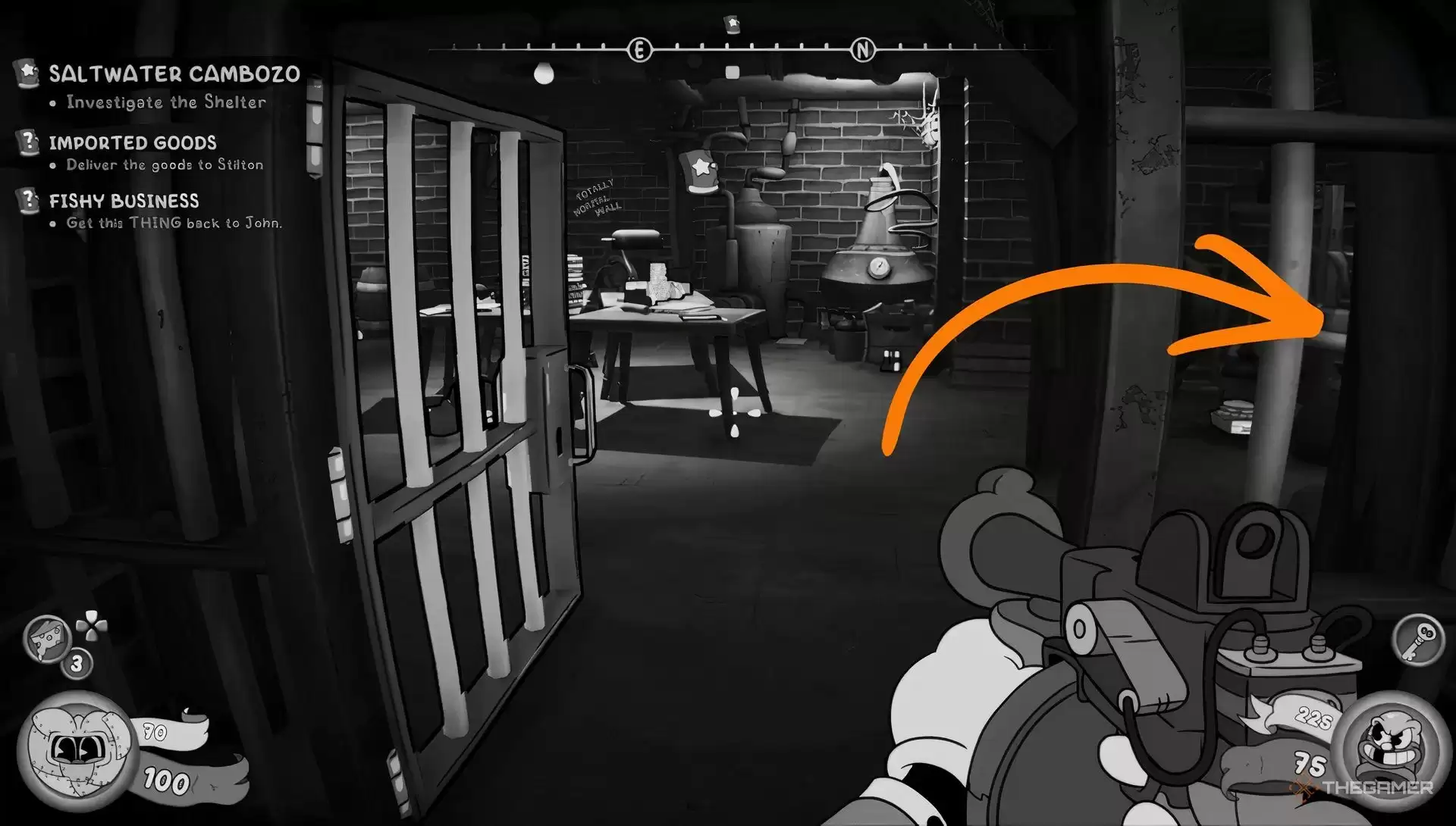 �ڡ�Mouse: P.I. For Hire����Ѱ��ÿһ�ݱ�ֽ��λ��