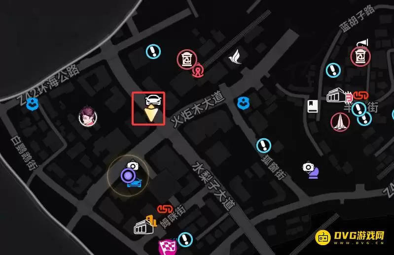 ���컷���ż����ҵ���򿨵�������-�ż����ҵ�����մ򿨵�λ��ͼ��