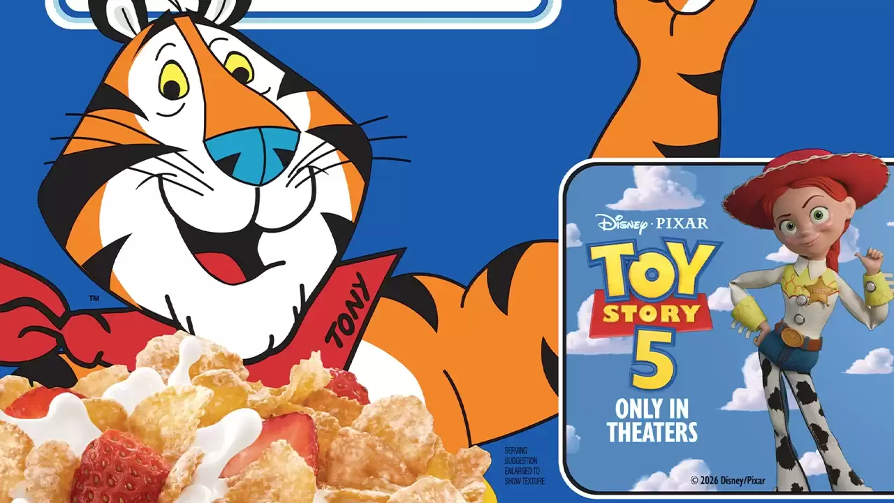 Ϊ��ף��Toy Story 5����ӳ��Kellogg's ʮ�������״�����Ƭ���и������