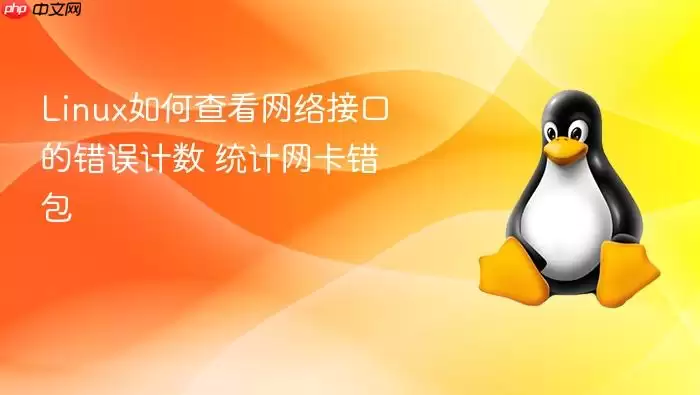 Linux��β鿴����ӿڵĴ������ ͳ����������