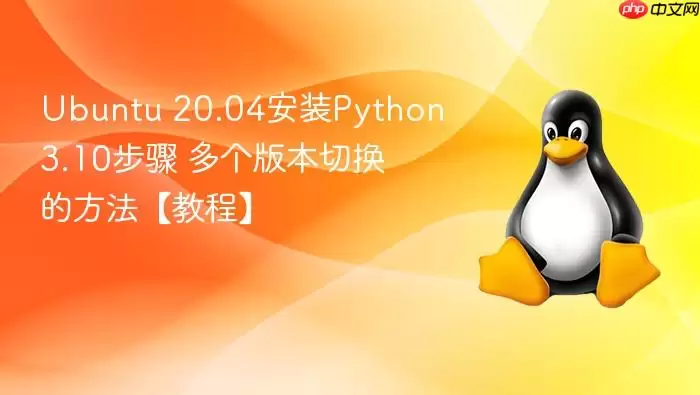 Ubuntu 20.04��װPython3.10���� ����汾�л��ķ������̡̳�
