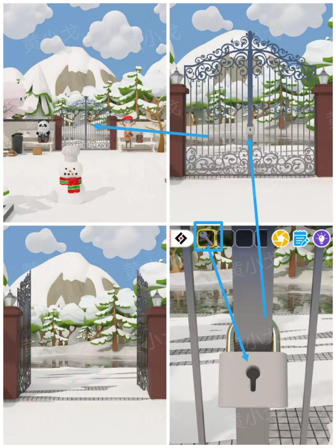 Escape Room��Snowy Park�������ѣ�ѩ�еĹ�԰���ԣ�����