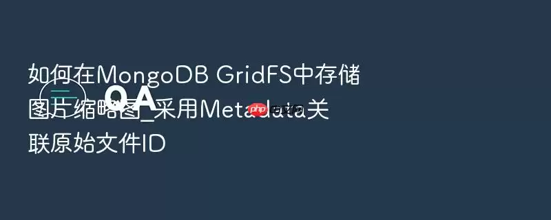 �����MongoDB GridFS�д洢ͼƬ����ͼ_����Metadata����ԭʼ�ļ�ID