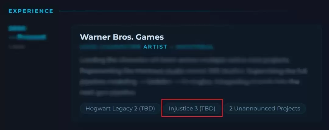 ����������й¶����������3�����ڿ��� �ѳ�NetherRealm��һ��������Ʒ
