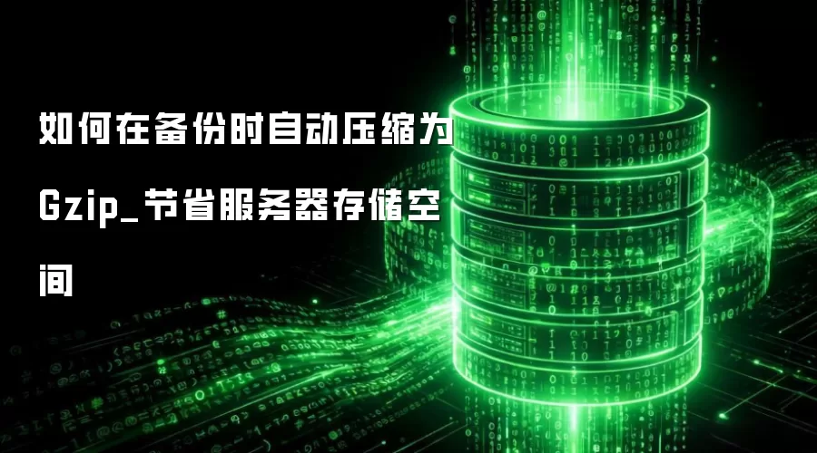 ����ڱ���ʱ�Զ�ѹ��ΪGzip_��ʡ�������洢�ռ�