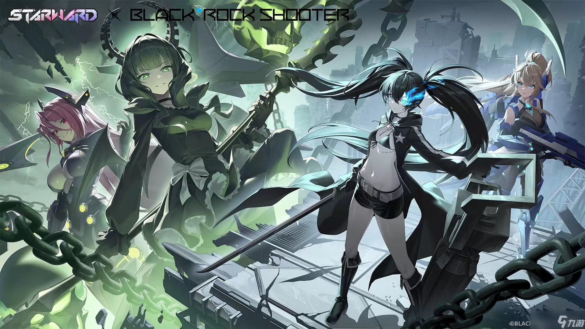 ����֮�� Starward  Starward �� Black Rock Shooter ��������Ĺ���