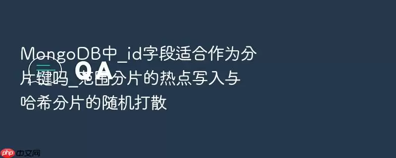 MongoDB��_id�ֶ��ʺ���Ϊ��Ƭ����_��Χ��Ƭ���ȵ�д�����ϣ��Ƭ�������ɢ
