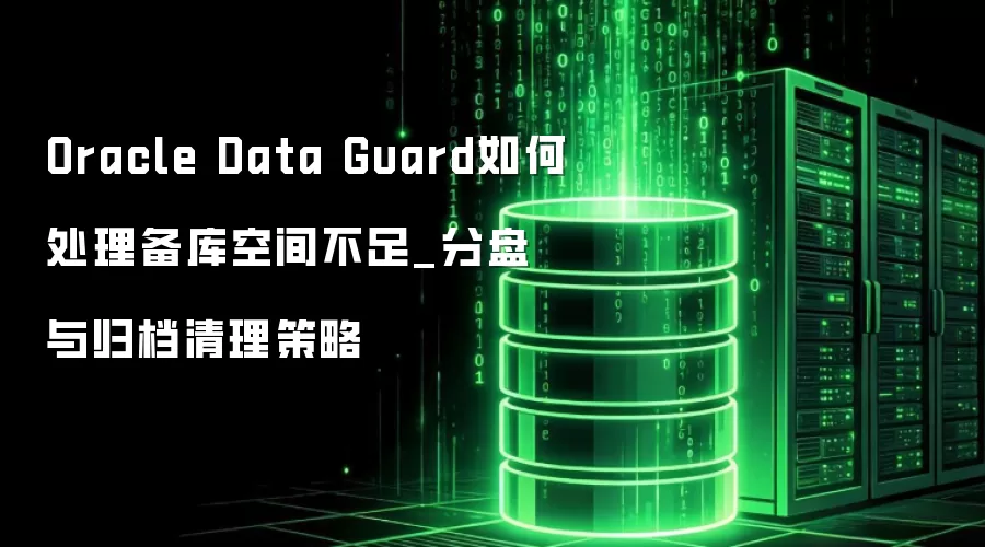 Oracle Data Guard��δ�������ռ䲻��_������鵵��������