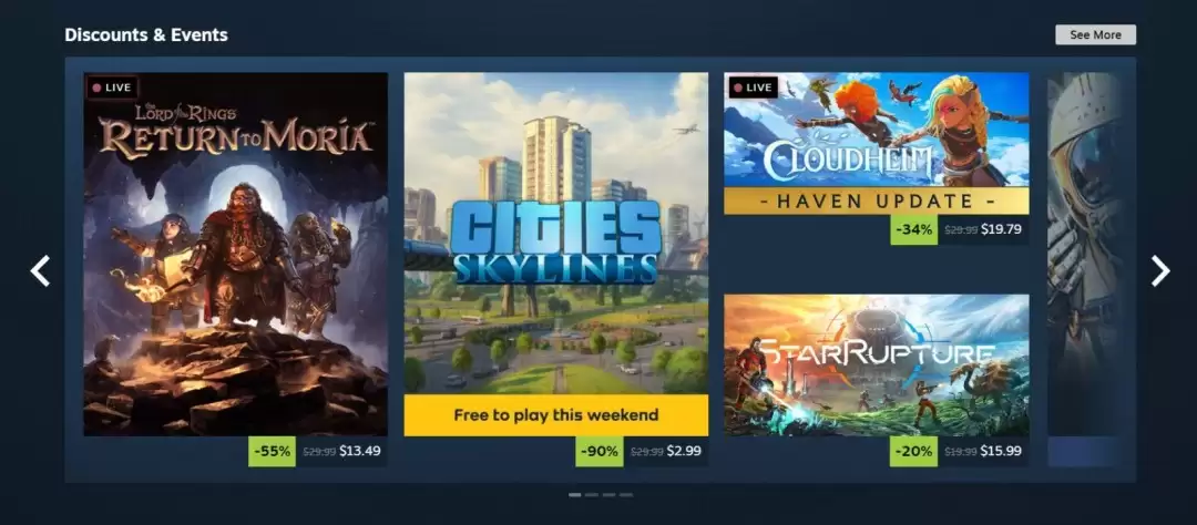 V���ڲ��԰����Steam��ҳ �������ִ����߶�̬�У�