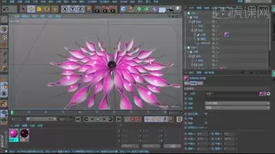 C4D�Գƺ�����ϸ�ֲ����ӽ������