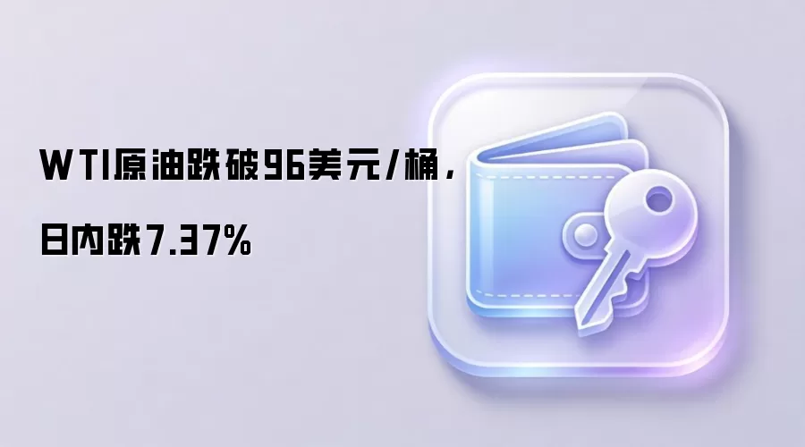 WTIԭ�͵���96��Ԫ ���ڵ�����7%