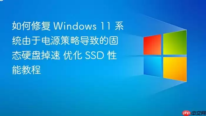 �޸�Windows 11��Դ���Ե��µĹ�̬Ӳ�̵������� SSD�����Ż��̳�