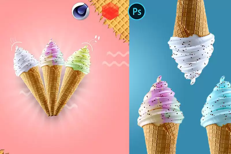 C4D����������ƽ̳��벽�����