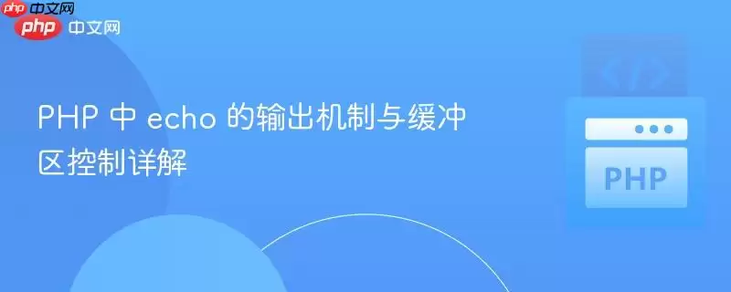 PHP echo��������뻺�����������