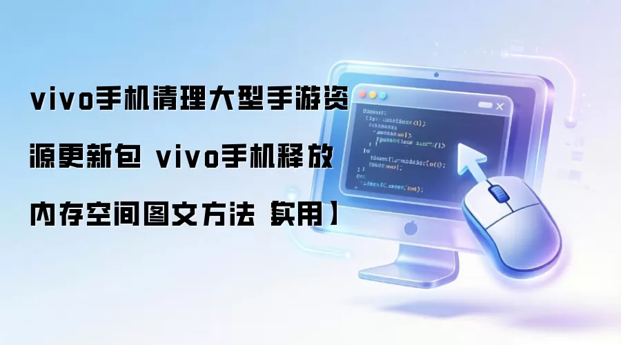 vivo�ֻ�������Ϸ���°��ͷ��ڴ�ͼ�Ľ̳�