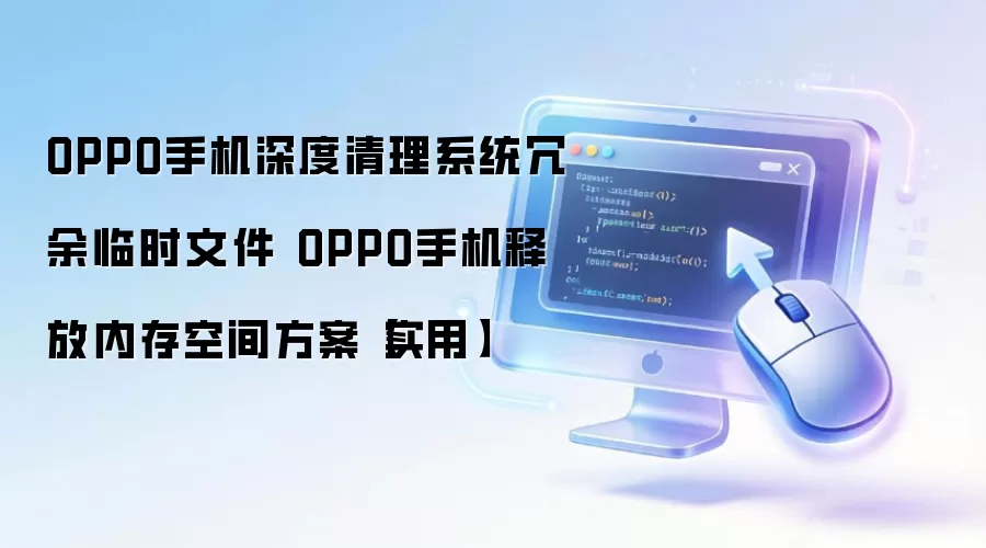OPPO�ֻ�������ʱ�ļ��ͷ��ڴ�ʵ�÷���