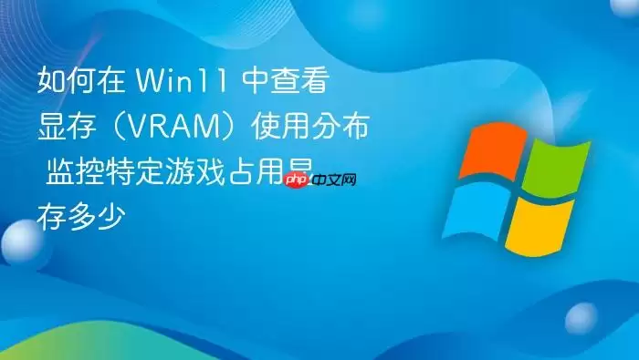 Win11�鿴�Դ�ʹ�÷ֲ�����Ϸռ�ü��