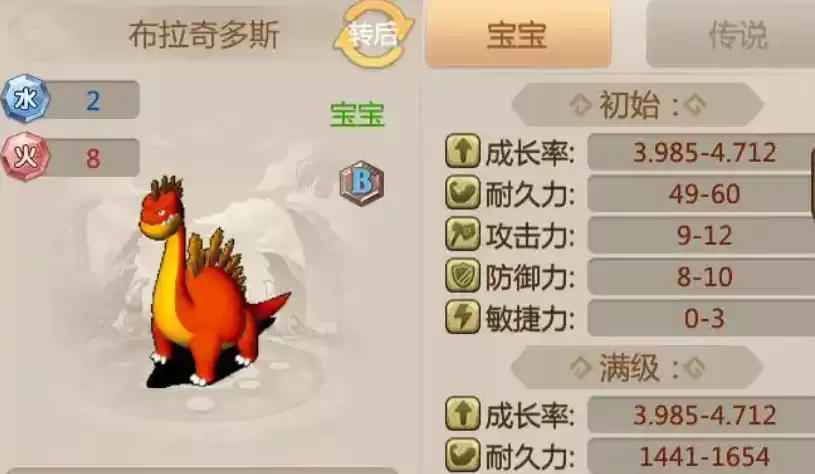恐龙神奇宝贝加点攻略与属性培养推荐 恐龙神奇宝贝加点攻略与属性培养推荐