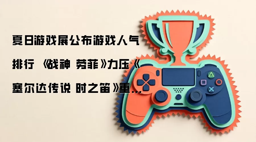 夏日游戏展人气排行:《战神劳菲》力压《塞尔达传说时之笛》重制版 夏日游戏展人气排行:《战神劳菲》力压《塞尔达传说时之笛》重制版