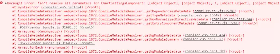 Angular����can't resolve all parameters�Ľ��