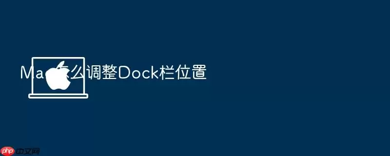 Mac��ε���Dock��λ��