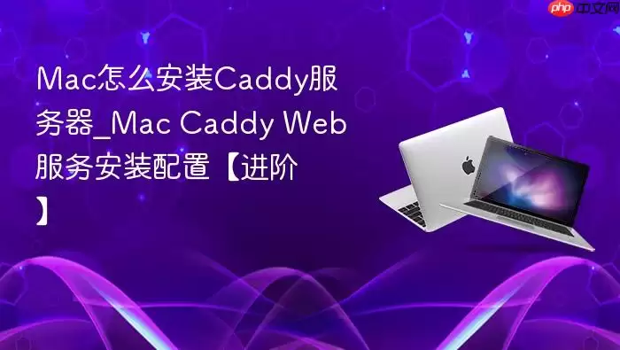 Mac Caddy��������װ��Web�������ý��׽̳�