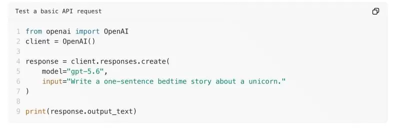 OpenAI API Python �������Ž̳�