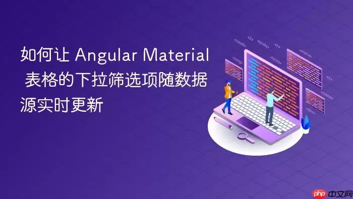 Angular Material��������ɸѡѡ��������Դʵʱ����